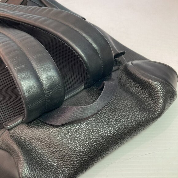 Coach ‘Henry’ Laptop Backpack F72311 Black Pebbled Leather 17" - Picture 9 of 15